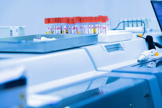 A laptop computer sitting on top of a desk